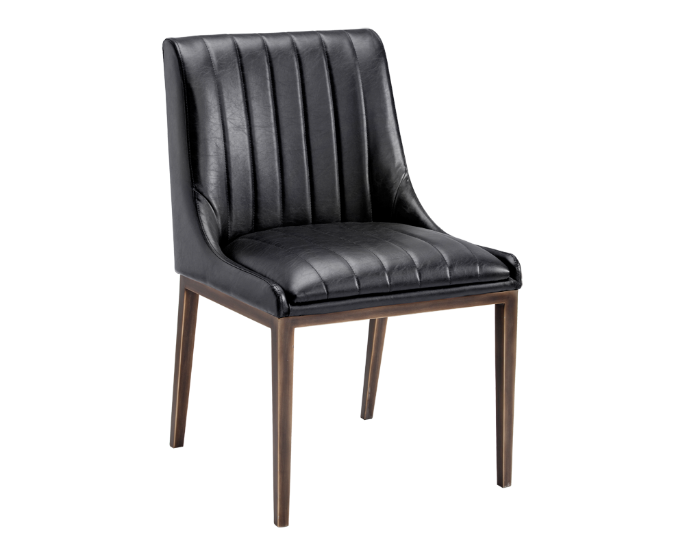 Halden Dining Chair - Vintage Black (2035828129881)