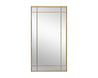 Pasadena Floor Mirror - Brass (6544186146918)