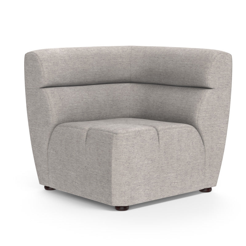 Cornell Modular - Corner Chair - Polo Club Stone (6573182058598)