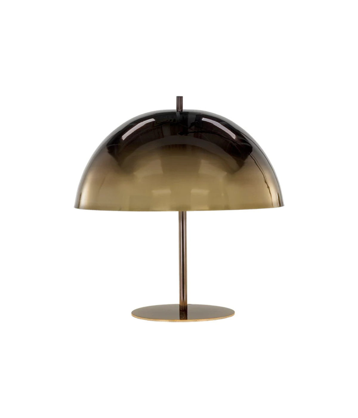 Lampe de Table Domina - Laiton Antique/Ombre Noire