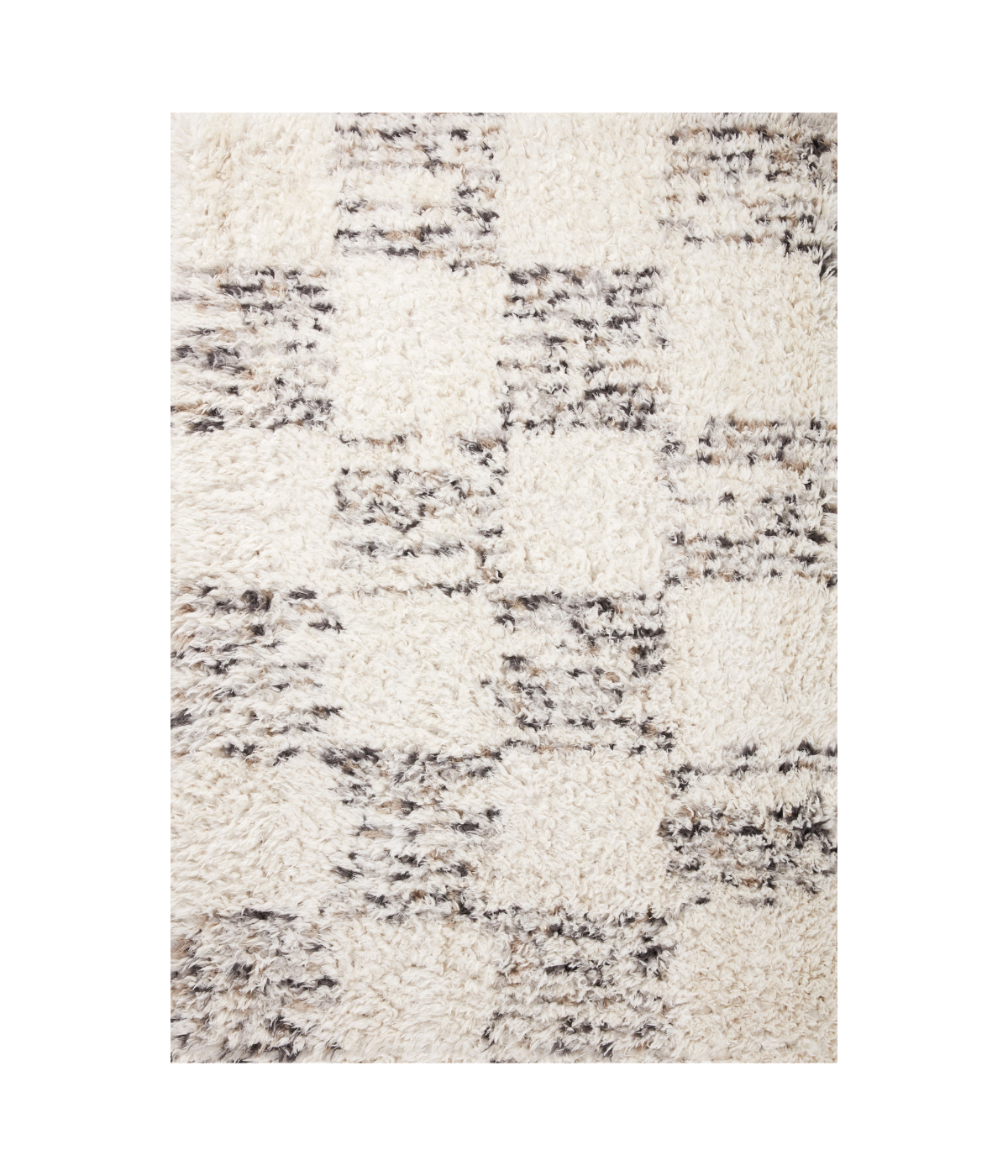 Amira Rug - Ivory/Granite – Dala Decor