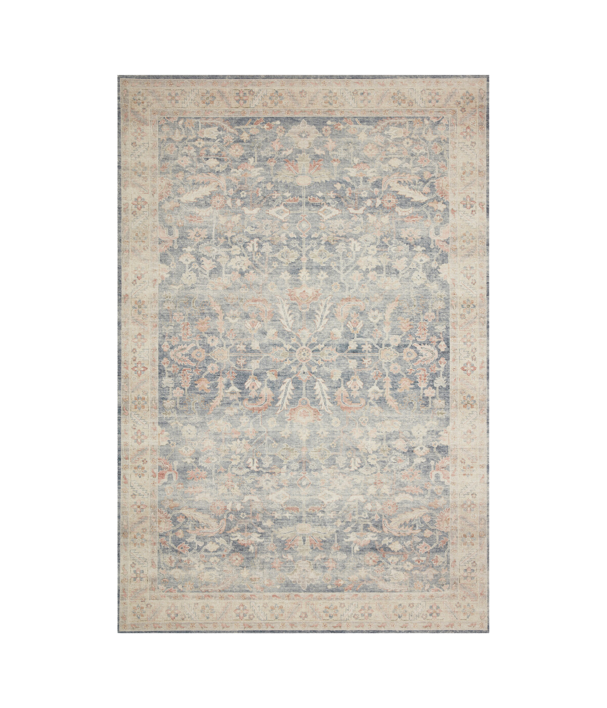 Hathaway Rug - Denim/Multi – Dala Decor