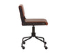 Davis Office Chair - Dark Bronze - Rust Tan (6573198016614)