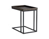 Arden C-shaped End Table - Black - Charcoal Grey (4295298023513)
