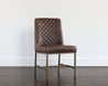 Leighland Dining Chair - Havana Dark Brown (4298761338969)