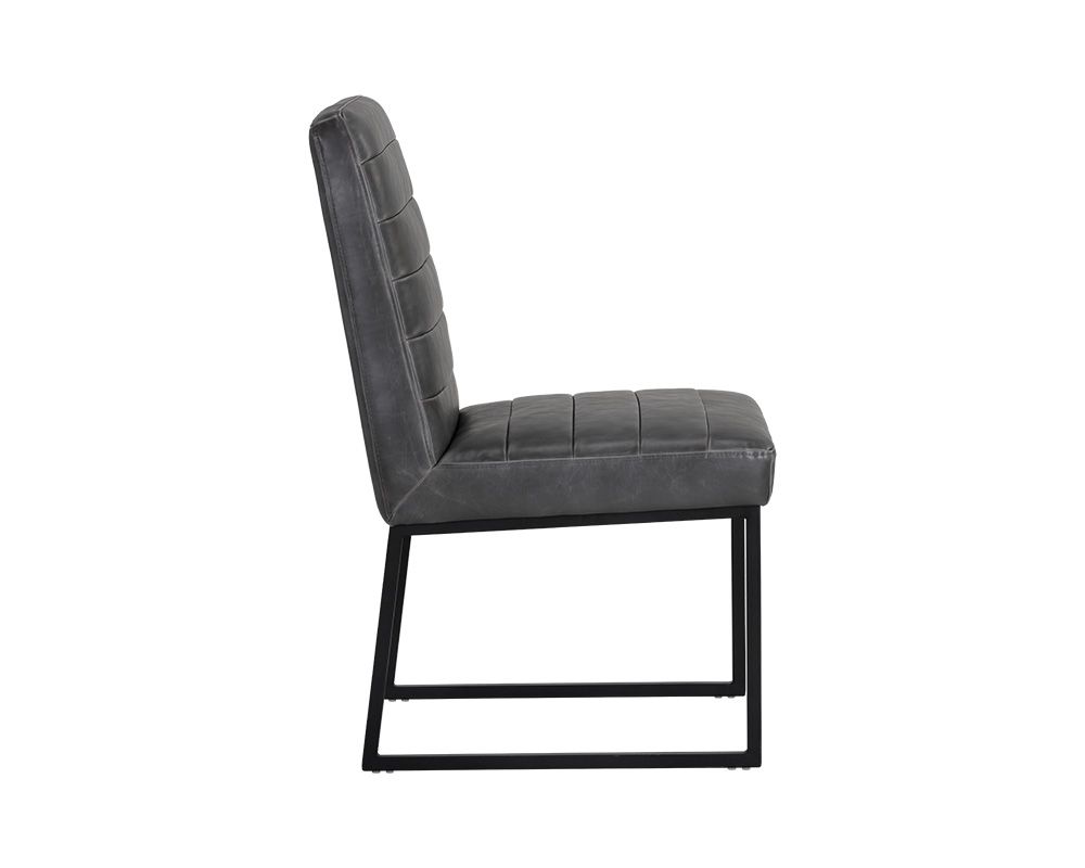 Spyros Dining Chair - Overcast Grey (4344287527014)