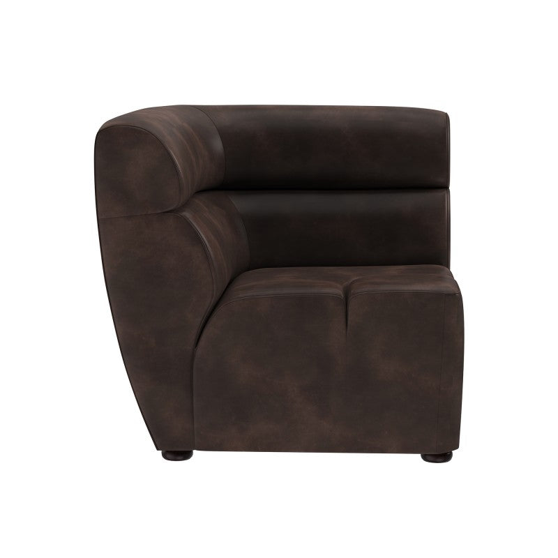 Cornell Modular - Corner Chair - Havana Dark Brown (6573181861990)