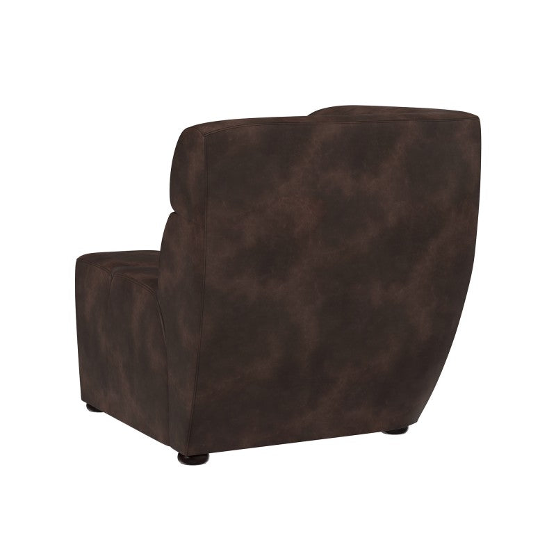 Cornell Modular - Corner Chair - Havana Dark Brown (6573181861990)