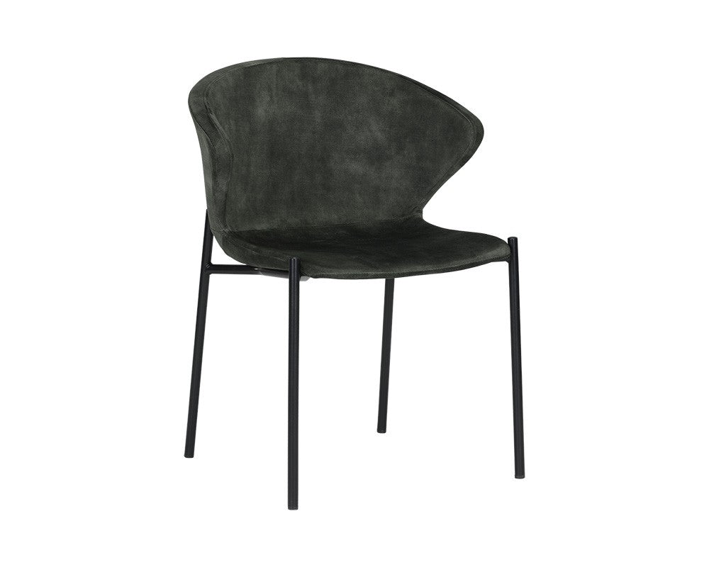 Eric Dining Chair - Nono Dark Green (6544159309926)