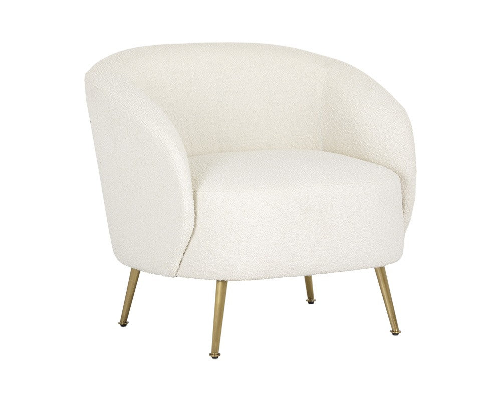Clea Lounge Chair - Altro White (6573194969190)