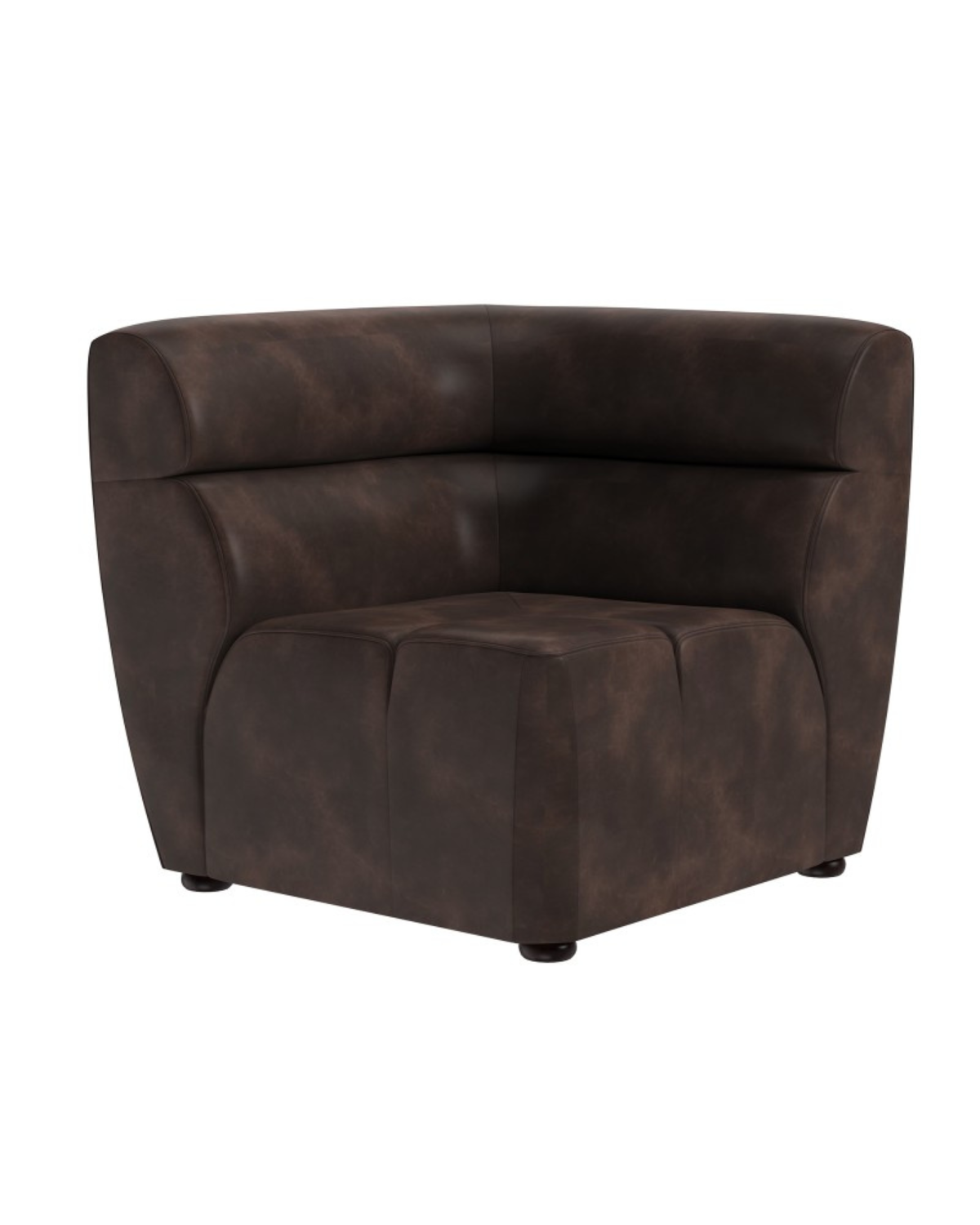Cornell Modular - Corner Chair - Havana Dark Brown