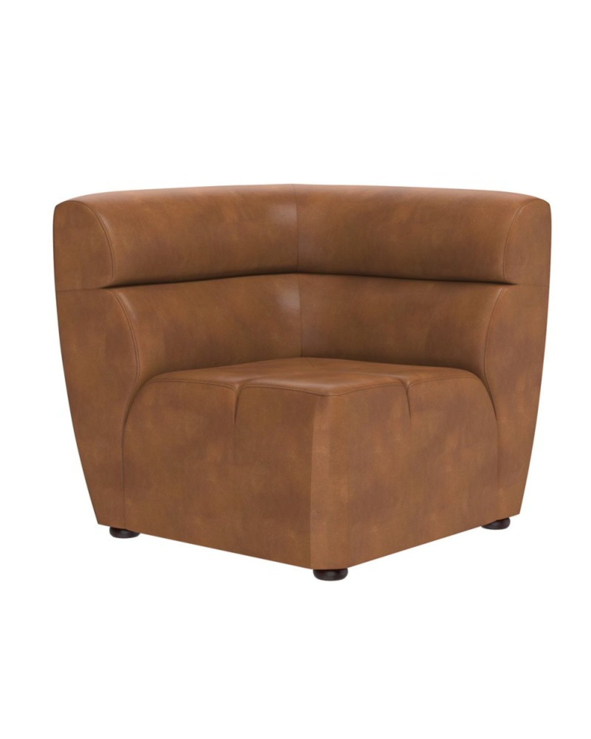 Cornell Modular - Corner Chair - Tobacco Tan