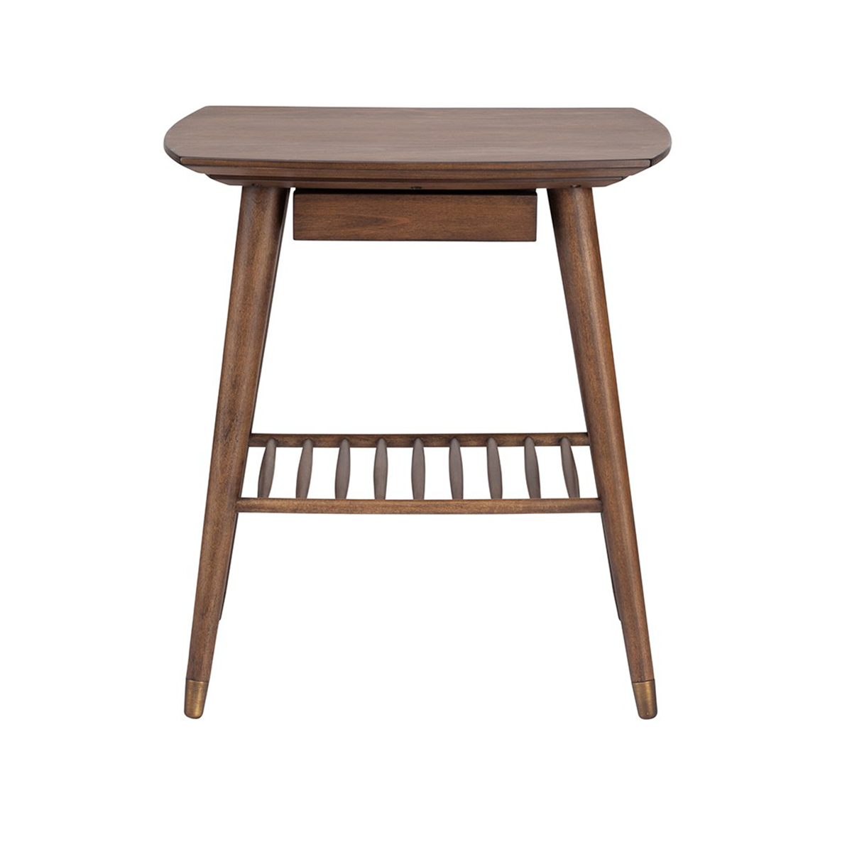 Ari Side Table - Walnut (6704564306022)