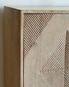 Details of wooden Hogarth siboard.  (6680375132262)