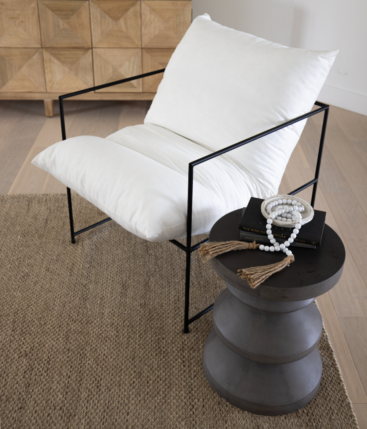 Mila Lounge Chair - Fabric