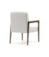 Back Right View Anah Dining Chair - Cream