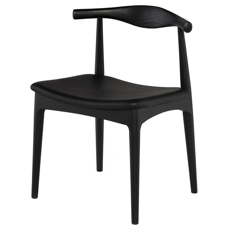 Saal Dining Chair - Black (2110815666265)