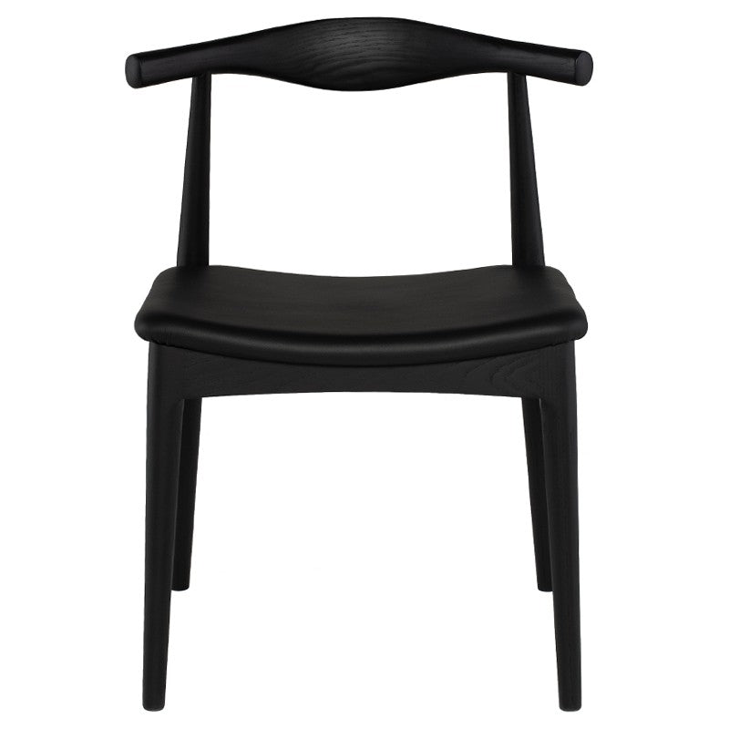 Saal Dining Chair - Black (2110815666265)