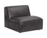 Watson Modular - Armless Chair - Marseille Black Leather (5025913405542)
