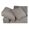 Terra Condo Corner Chair Livesmart Fabric - Light Grey (6588746432614)